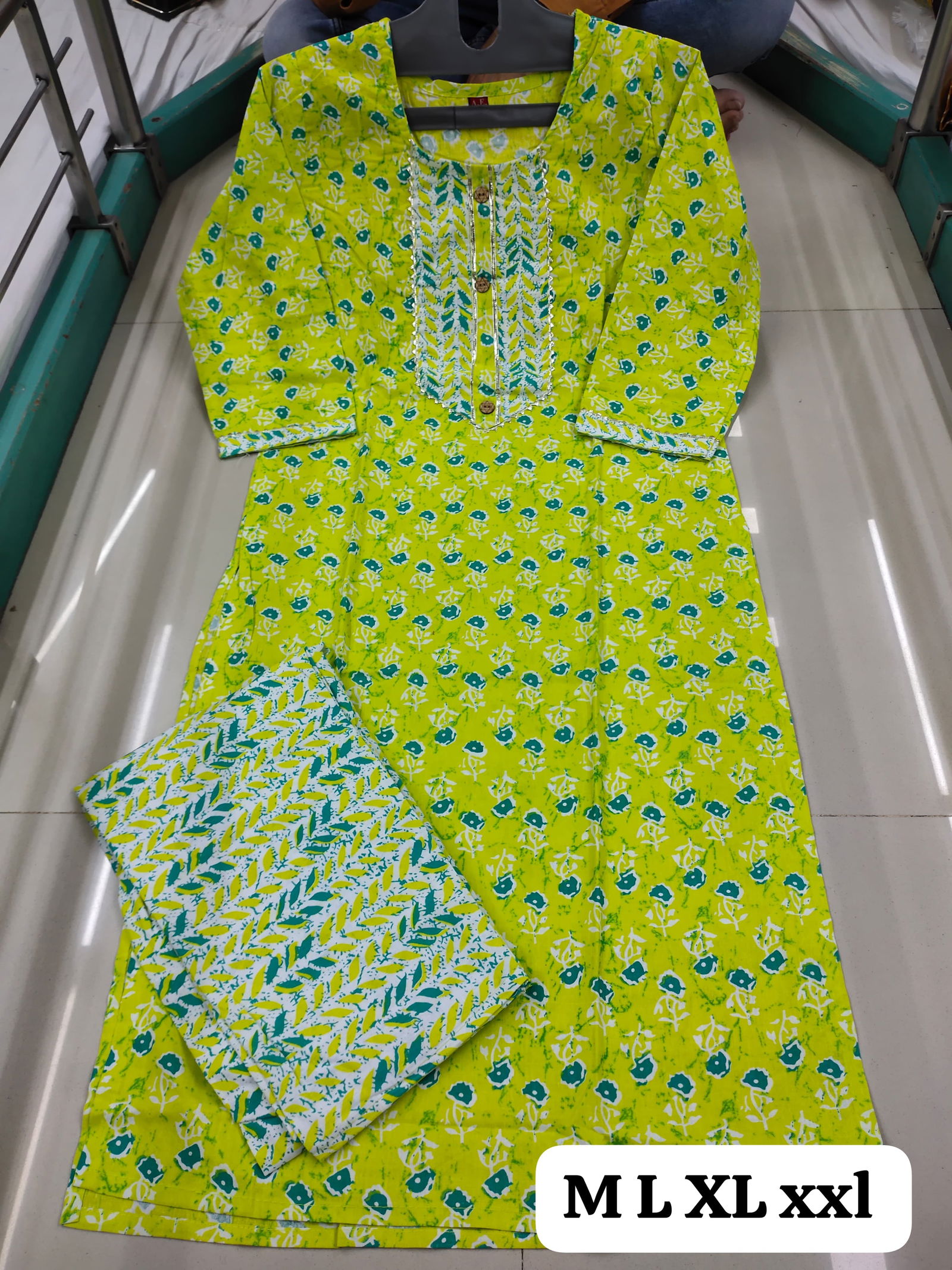 Virat Printed Cotton Kurti With Bottom Catalog